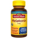 Natura Made Melatonin 3mg Sleep Aids for Adults, 100% Droga Free Sleep Aid, Supplementi di sonno, 120 compresse, 120 giorni di alimentazione