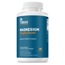 Dr. Tobias Magnesio Bisglycinate, Alto assorbimento Magnesio Buffered Chelate Complex, 200 mg per capsula, Supporta energia, Muscolo, Bone & Joint Health, Non OGM Magnesium Supplement, 120 capsule