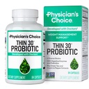 Probiotici CHOICE del medico per la gestione del peso &amp; Bloating - 6 Strains Probiotici - Prebiotici - ingrediente chiave Cayenne - Supporti Salute Gut - Gestione del peso per le donne & uomini - Tè verde - 84 CT