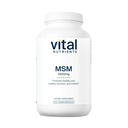 Vital Nutrients - MSM 1000 mg - Forma naturale di zolfo organico - 240 capsule