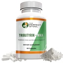 Supplemento di Butyrate Postbiotici Tributirin-Max; Bloating, Gas e Leaky Gut Support; Perfetto, Pulire Poops; 750 mg capsule enteriche; 3 ° partito testato Gluten / senza polvere