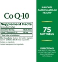 Natura Bounty CoQ10, Supporta la salute del cuore, Integratore alimentare, 100mg, 75 Softgels (Pack of 2)