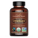 Ceylon Cinnamon Shop CinnaGuardTM Organic Ceylon Cinnamon Supplemento 2500mg per Capsule | Extra Strength | 4 Mese di alimentazione | 120 Conte - Non OGM & Gluten Antiossidante Libero