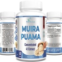 Estratto di Muira Puama - Concentrato 4:1, Equivalente a 2200 mg per capsula, 60 capsule