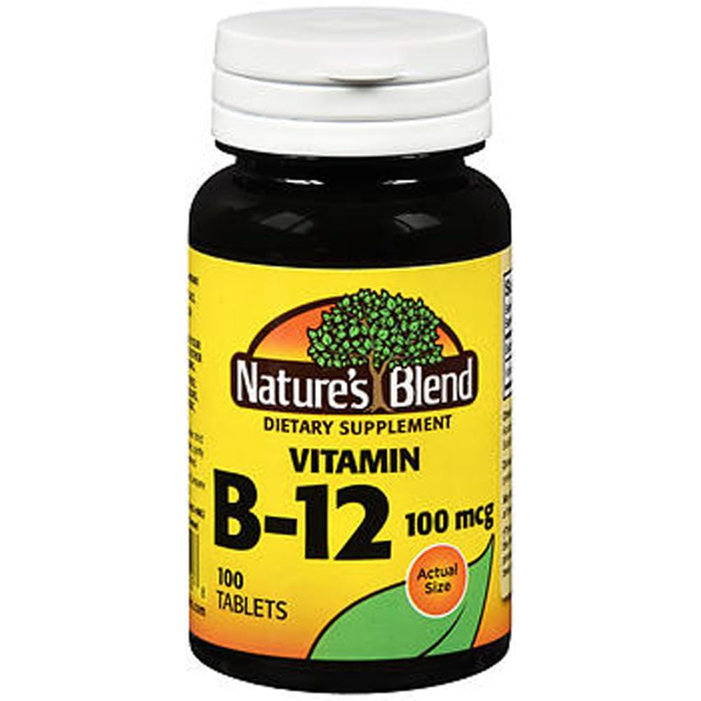 Vitamina B12 100 mcg di miscela della natura - 100 ct, confezione da 2