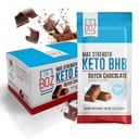 Dr. Boz - Keto BHB Powder - Cioccolato olandese, 20 Sachets - Aumentare l'energia e ridurre le voglie - Supplemento dietetico Max Strength - USA Made - 11.7oz (332g)