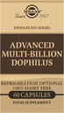 Solgar Advanced Multi-Billion Dophilus, 60 Capsule Vegetali - Supporta Flora Intestinale sana - 5 miliardi di Microrganismi Per Serve - Glutine, Latticini, Lattosio e Latte No - Vegetariano - 60 Serve