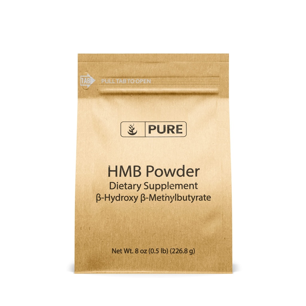 Ingredienti originali puri HMB (8oz) Non OGM, Senza glutine, Lab-Verified