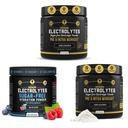 HRDWRK - 100 Serve Keto Electrolytes Polvere Hydration Sugar Free - Polvere elettrolita per aumentare l'eccedenza & ridurre la fame con Electrolytes Supplement (Set non aromatizzato di 2 & Blue Razz)