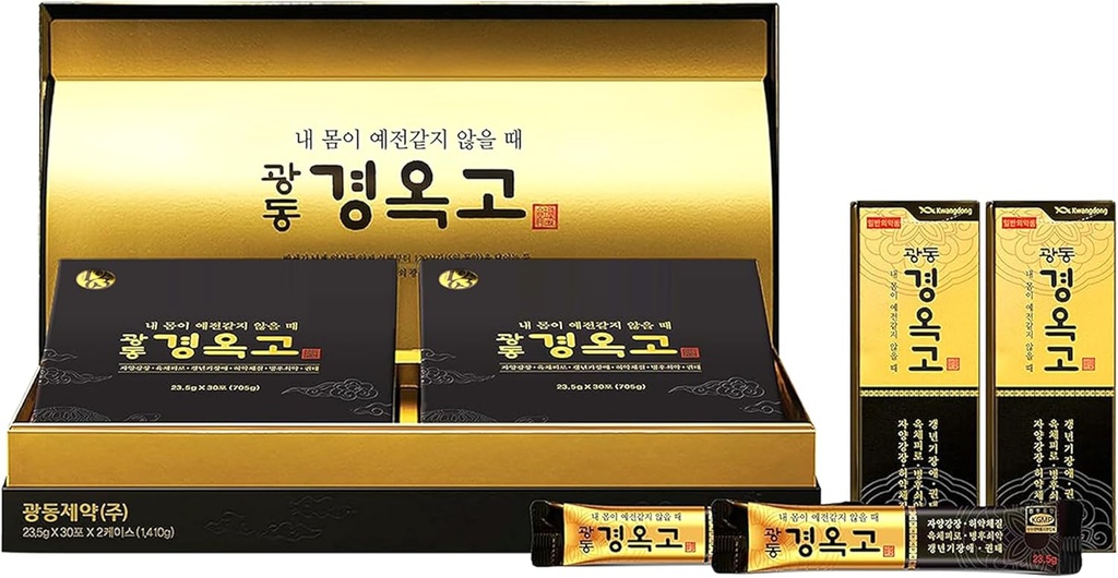 KWANGDONG Kyung Ok Ko Premium Korean Herbal Supplment con ingredienti naturali, Booster di energia naturale per uomini e donne 60P