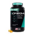 JYM Supplement Science Omega JYM Fish Oil 2800mg, High Potency Omega 3, EPA, DHA, DPA per cervello, cuore, & Joint Support 120 Soft Gel