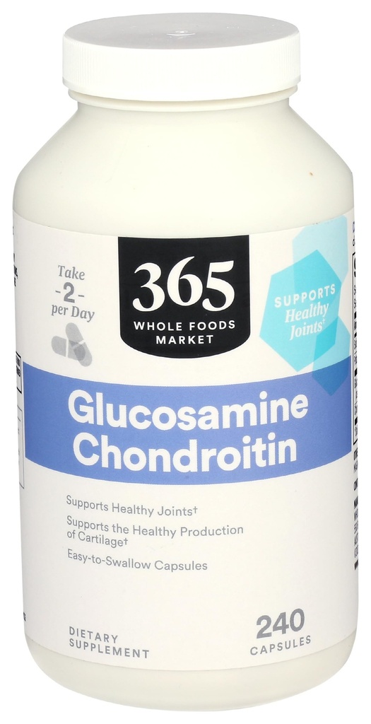 365 da Whole Foods Market, Glucosamine Chondroitin, 240 Conte
