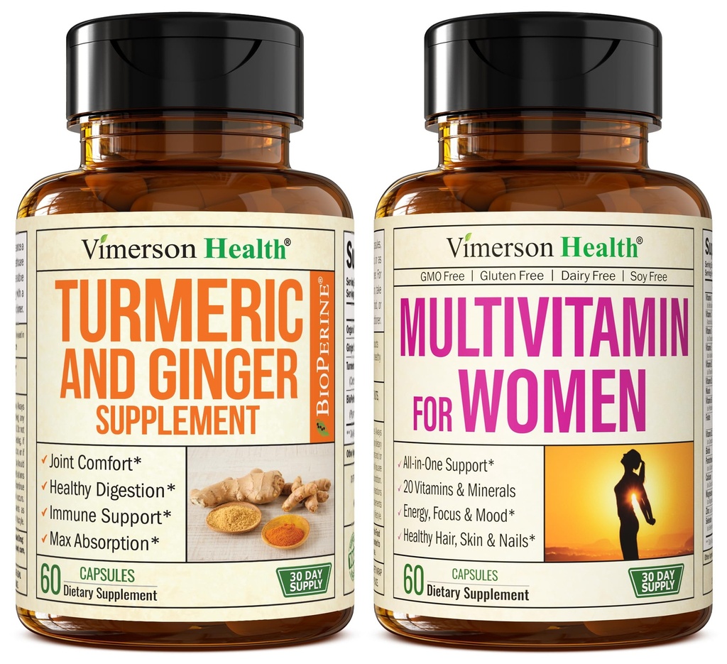Integratore e supporto misto Ginger Root Integratore & Multivitaminico completo per le donne