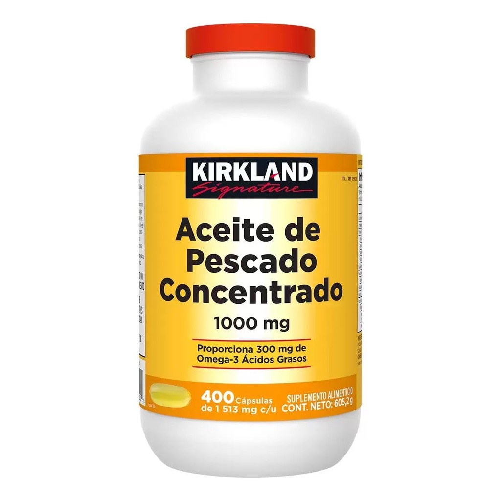 Olio di pesce 1000mg, 400 Conte