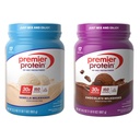 Bundle di Premier Protein 100% Whey Powder Tubs, Chocolate Milkshake + Vanilla Milkshake