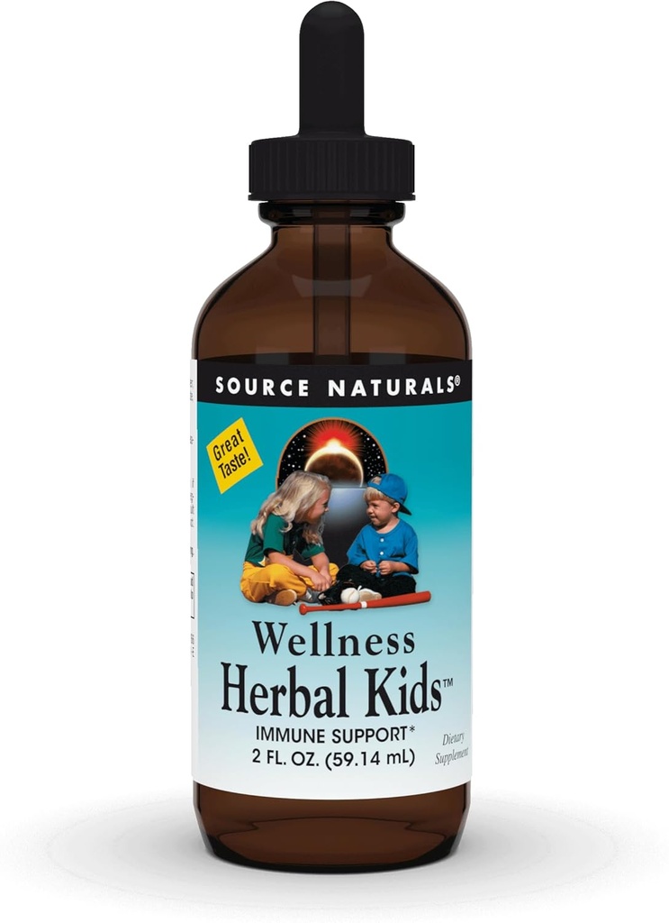 Fonte Naturals Wellness Herbal Kids, per il supporto del sistema immunitario* - 2 oz fluido