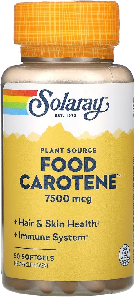 SOLARAY Carotene alimentare