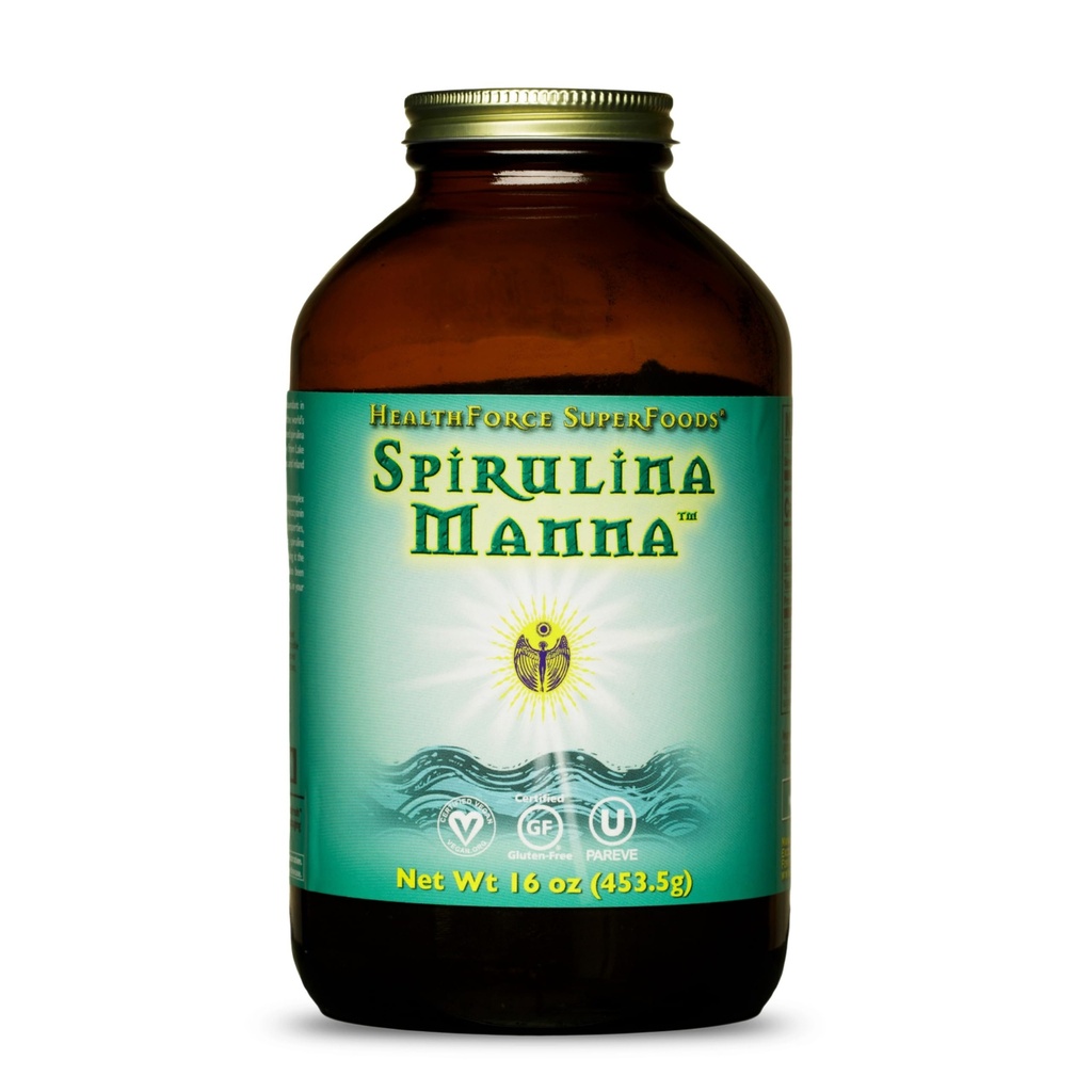 SaluteForce SuperFoods Spirulina Manna - Polvere - 16 Oz