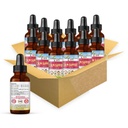 Erboristeria Papaya Kids Supporto Calma Estratto Liquido 1oz con Magnesio Glycinate, Citrato di Magnesio, Bambini Multivitaminico - Magnesio per Bambini - 1oz Bottiglia, 12 Unità
