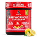 Six Star Pre-Workout Polvere per gli uomini e le donne, Limonata rosa (30 Serve) - Preworkout Explosion 2.0 Energy Powder Drink Mix con Beta-Alanine & Caffeine - Prodotti per l'alimentazione sportiva