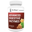 Dr. Berg Ingredienti Digestivi Avanzati con Aceto di Sidro di Mela - Include Ingredienti Digestivi Salute Come Betaine Hydrochloride (HCI), Ginger Root & Peppermint Leaf - 180 Capsule