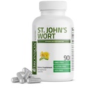 Bronson St. John's Wort 700 MG per Serving Hypericum Perforatum Supporta un Mood Positivo - Non-GMO, 90 capsule vegetariane