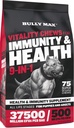 Bully Max Dog Chews & Multivitamin Trattamenti per Puppy & Adult Dogs - 75 Soft Chews, Supplementi per cani e vitamine per tutte le razze - Pelle, Cappotto, Cervello, Cuore, Salute Digestiva, Immunità, Supporto congiunto