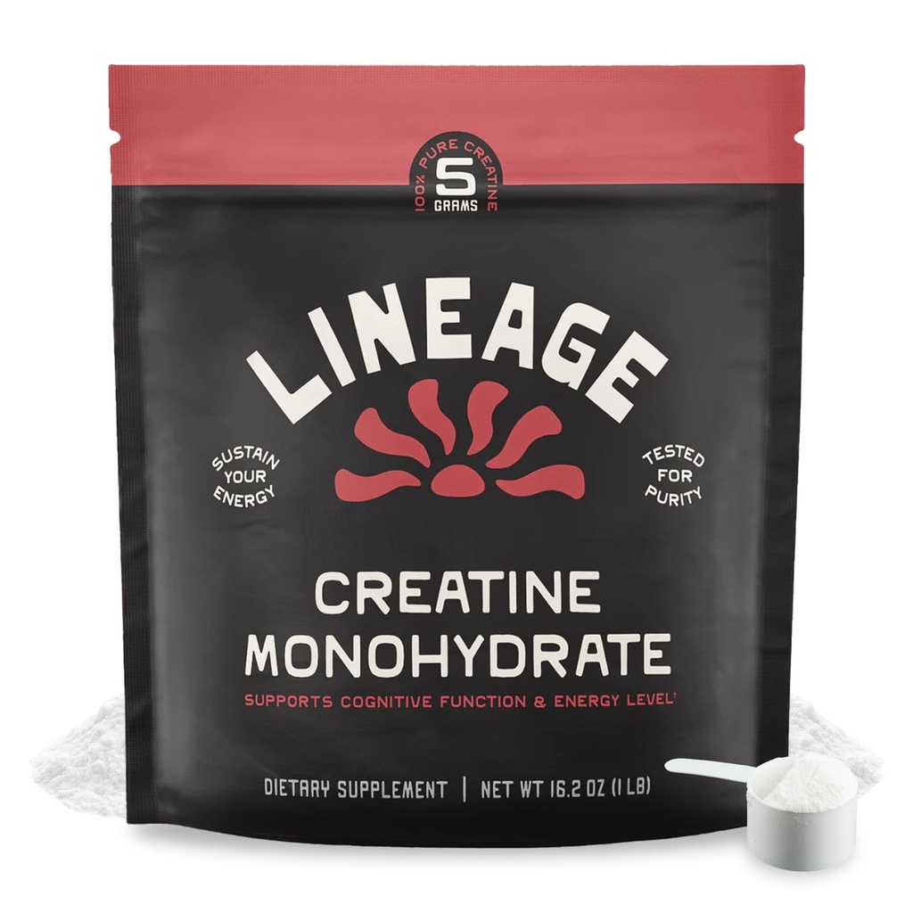 Monoidrato di creatina micronizzato con sale marino - Polvere di creatina micronizzata per la formazione e le prestazioni – Nessun ingrediente artificiale – 90 Serve