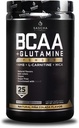 SASCHA FITNESS BCAA 4:1:1 + Glutamina, HMB, L-Carnitina, HICA | Miscela potente e istantanea della polvere con aminoacidi a catena ramificata (BCAA) per Pre, Intra e post-allenamento | Piña Colada naturale,362.5g