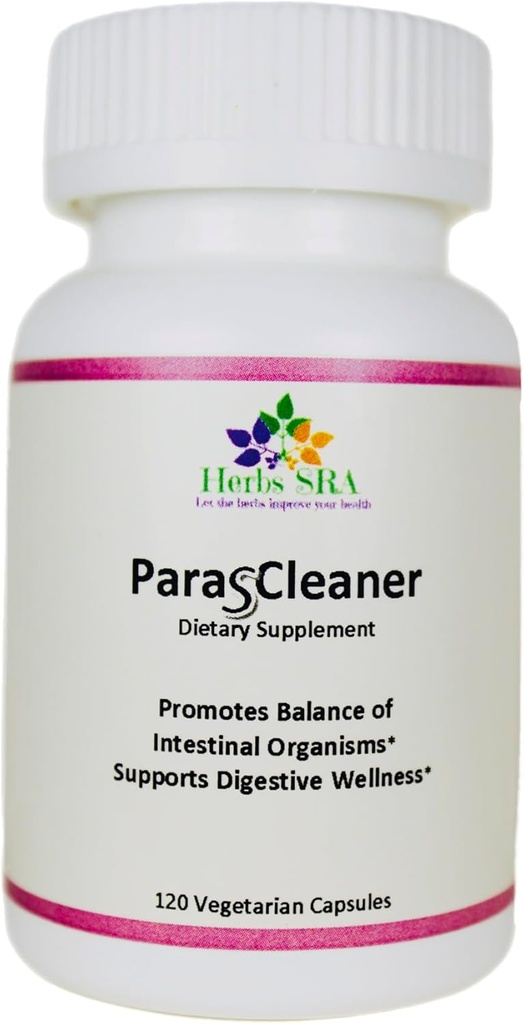 Papaya Seed, Wormwood, Noce Nera, Clove, Neem, Cleanser, Gut Health, Intestinal Detox, 120 capsule vegetali
