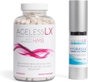 EtàLX supplemento capsula per le donne con HMB Hydrasilk crema per gli occhi Bundle