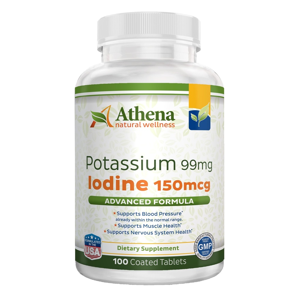 Potassio 99mg con Iodina 150mcg Supplemento