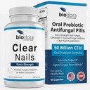 Chiodi trasparenti - Extra Forza - Inibitore Probiotico Fungus - 50 miliardi di CFU