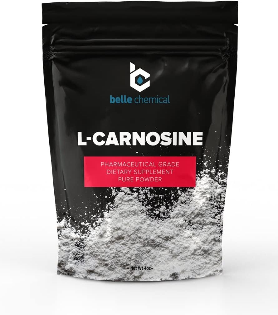 Pure L-Carnosine Powdern - Grado farmaceutico (4 oncia)