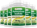 Migliore Naturals Potassium Iodide 130 mg per porzione - Supplemento dietetico, 90 compresse (6)