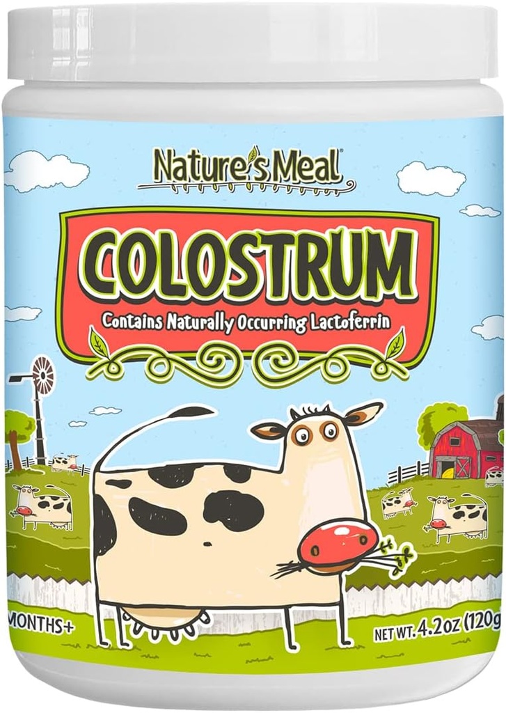 Supporto Immune per Bambini - Polvere di Colostrum, Super Cibo Naturale con Lactoferrin, IgG e PRPS 4.2 oz. Età 6 Mesi+