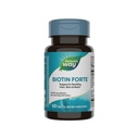 La Via della Natura Biotina Forte, Supporta Capelli Sani, Pelle & Nails*, 3000 mcg Biotina per Serve, con Zinco, Vitamina C, B-Vitamins, 60 compresse (Packaging May Vary)