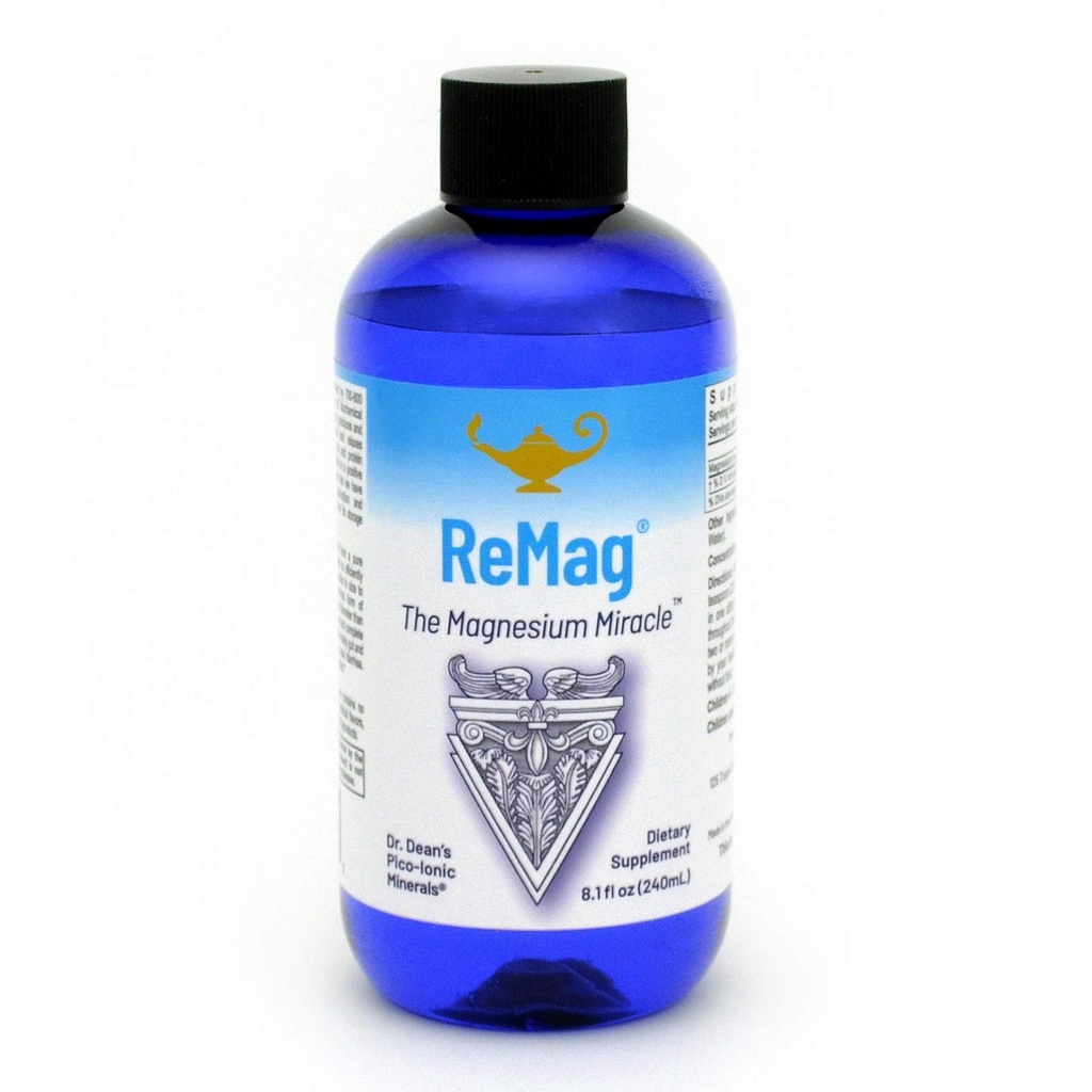RnA ReSet ReMag Liquido – Alto assorbimento del cloruro di magnesio, 8.1 Fl Oz (1-Pack)