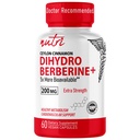 Supplemento 200 mg 60 capsule - con cannella di Ceylon, 5X più efficace della berbina regolare HCL - integratori Nutri