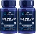 Integratore Multi-Vitamina e Minerale ad alta potenza di due giorni - Vitamine, Minerali, Estratti di piante, Quercetina, 5-MTHF Folate & More - Gluten-Free - Non OGM - 120 compresse (Pack of 2)