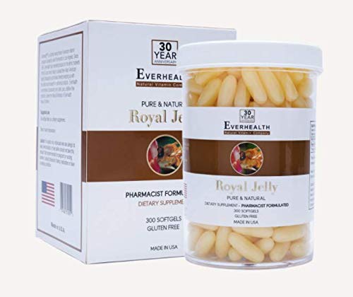 EVERHEALTH Royal Jelly 1000mg 300 capsule Integratore alimentare