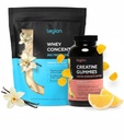 LEGION Performance Support Stack – Creatina Monoidrato Gummies (Lemon Drop, 30 Serve) + Whey Protein Powder (Vanilla, 30 Serve)