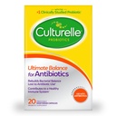 Culturelle Probiotics Ultimate Balance Probiotics per l'uso con gli antibiotici - 20 Conte – Capsule Probiotici aiutano a ripristinare i batteri buoni persi durante l'uso antibiotico e contribuire ad un sistema immunitario sano