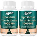 Vitamina E Tocotrienols - Liposomal Tocotrienols Supplemento 1000mg, Tocotrienol Delta altamente assorbibile e Gamma Tocotrienol per la salute del chiodo e supporto antiossidante, 120 Softgels