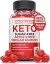 Atlantis Nutrition Zucchero-Free Keto ACV Gummies per la perdita di peso - Aceto di sidro di mele Gummies Formulato con 750MG ACV Per Serving - Supporti Digestione, Perdita di peso, Detox & Cleansing - 60 Conte
