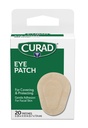 CURAD Eye Patch, Non-Woven, Paper, 2 0.25 x 3 0.13 in, 20 Count