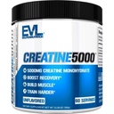 Evlution Nutrition Creatine 5000 - Supporta il recupero più veloce, la crescita muscolare magra e le prestazioni - Pre & Post Workout Powder - 5000mg Pure Creatine Monohydrate Per Serving - 60 Serve - Unflavored
