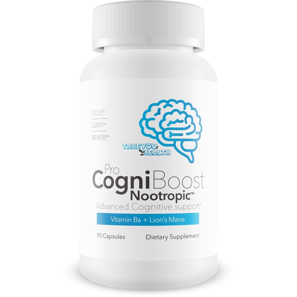 Pro Cogni Boost Brain Supplement - Top Memory & Clarity Blend - Il nostro miglior Pro Cogni Boost Nootropic Formulato per la salute e la funzione del cervello generale - Pensa Cearly con Pro Cogniboost Brain Supplement