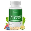 Bruciatore grasso termogenico per le donne e gli uomini - Pillole di dieta magra brasiliana | Appetite Suppressant & Metabolism Booster w/Green Tea, Garcinia, ACV | Belly Fat, Energy & Bloating Support, Non-GMO, Made in USA