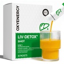 OxyEnergy Liver Cleanse Detox & Repair, Organic Milk Thistle Liver Detox Supplemento con Turmeric, Giner, Dandelion, Support Liver Health & Digestion, Non-GMO, Vegetariano, Senza glutine, 30 Pacchetti